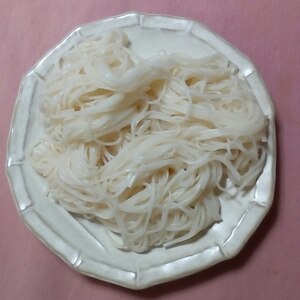 ☆そうめん・ひやむぎのゆで方☆